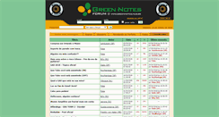 Desktop Screenshot of greennotes.mus.br